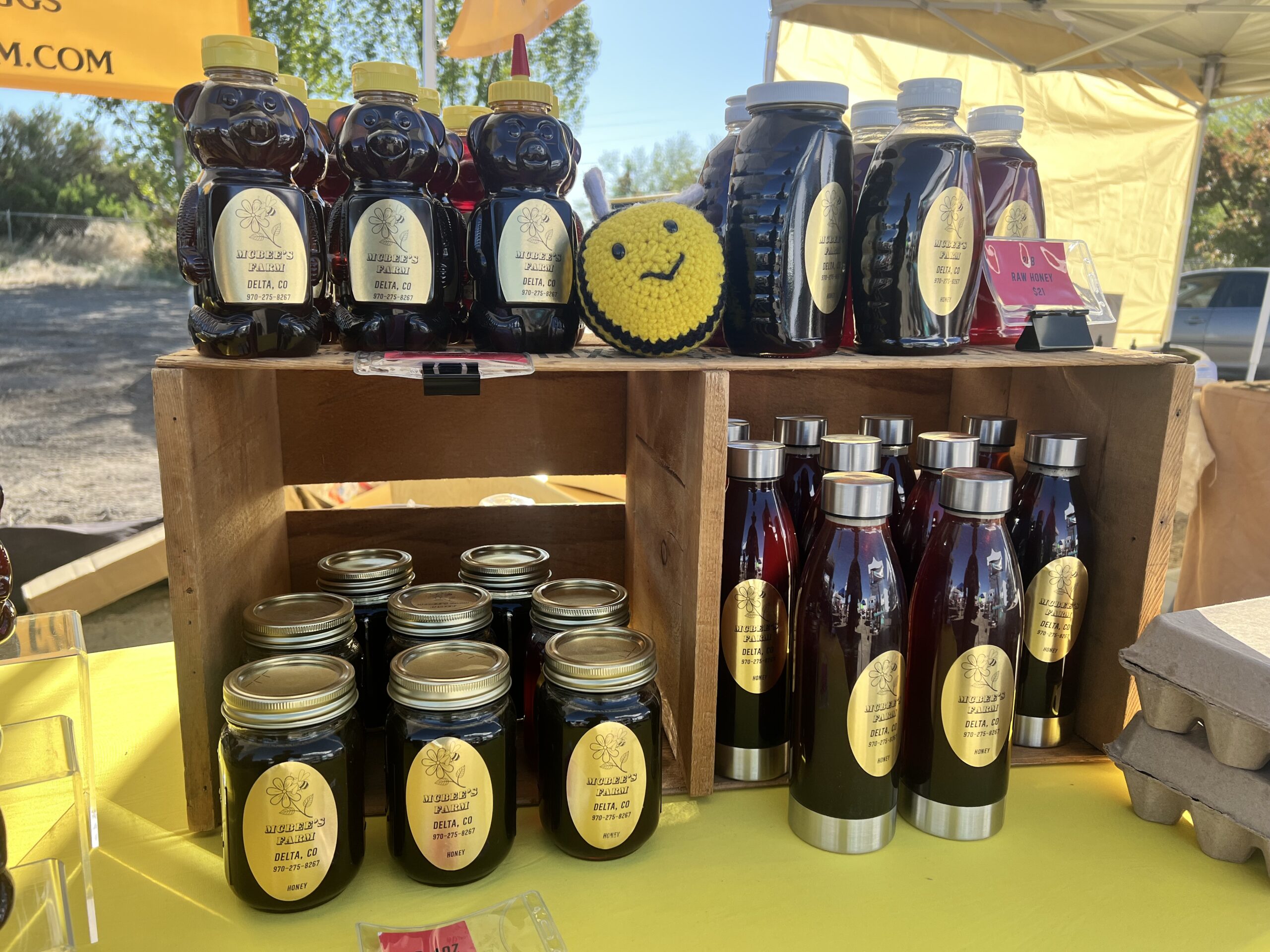 mcbees farm local honey premium aged honey mcbees farm